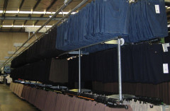 Warehouse Garment Storage Racks