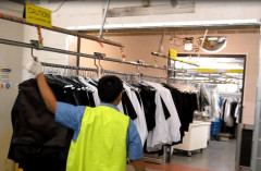 Speed Rail Hung Garment Materials Handling